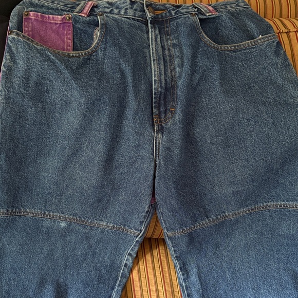Vintage Colorblock Jordache Denim Jeans - Picture 6 of 6